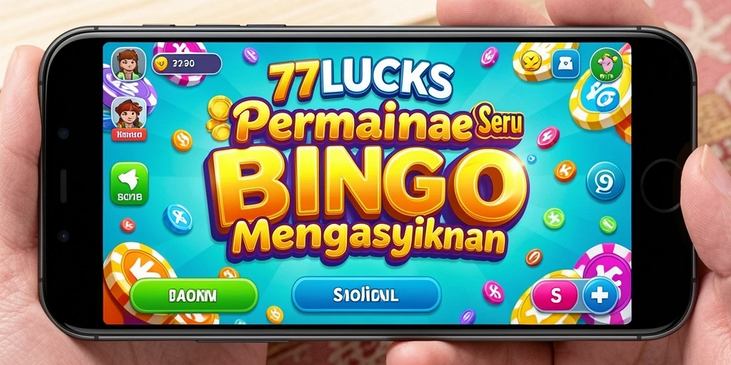 Tampilan gameplay seru dalam permainan Bingo 77LUCKS.
