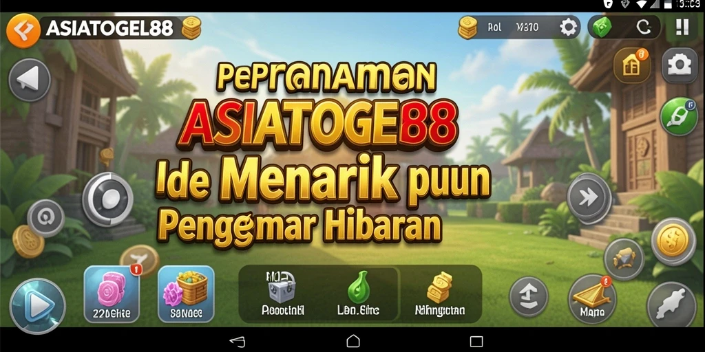 Tampilan gameplay ASIATOGEL88 yang menarik dan interaktif