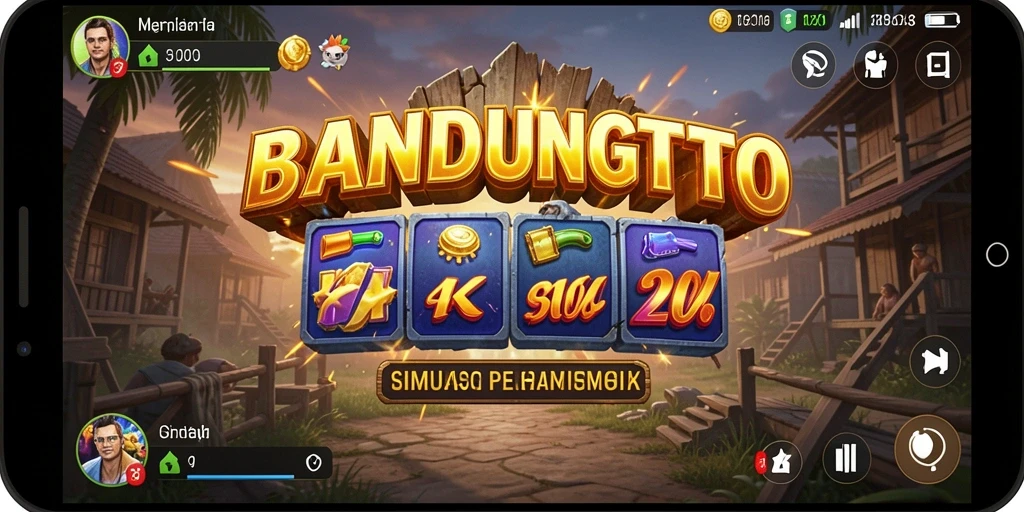 Screenshot gameplay BANDUNGTOTO yang menunjukkan aksi simulasi yang mendebarkan.