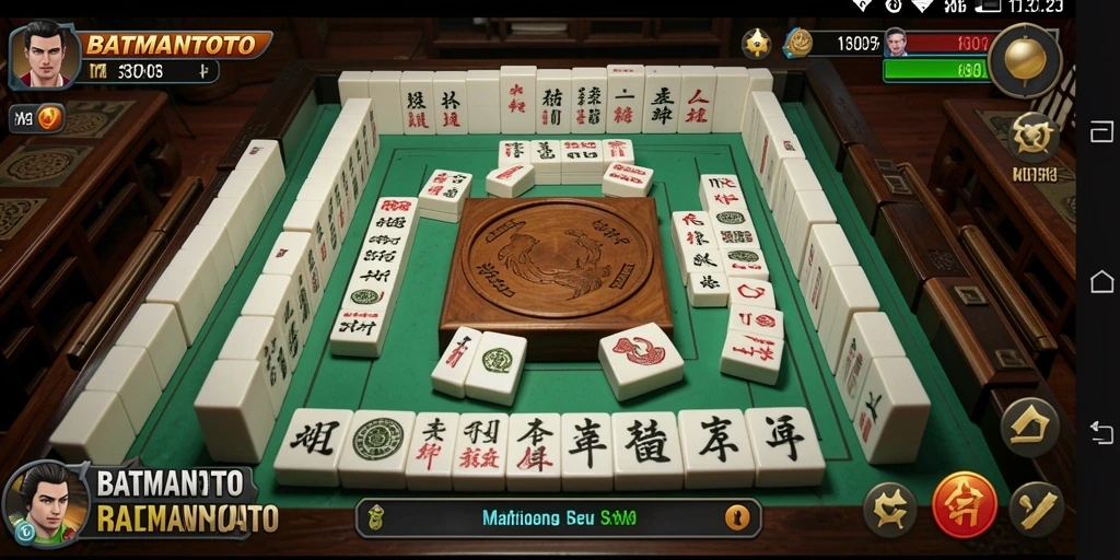 Tampilan menarik dari gameplay Mahjong BATMANTOTO.