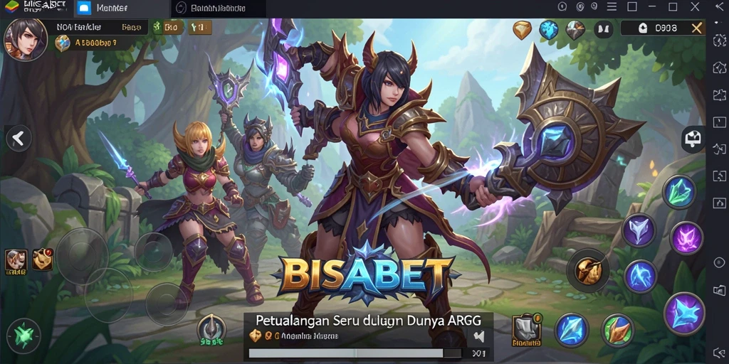 Screenshot gameplay menunjukkan petualangan seru di dunia ARPG.