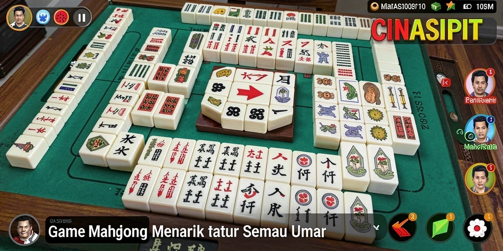 Gameplay seru dan menantang dalam CINASIPIT.