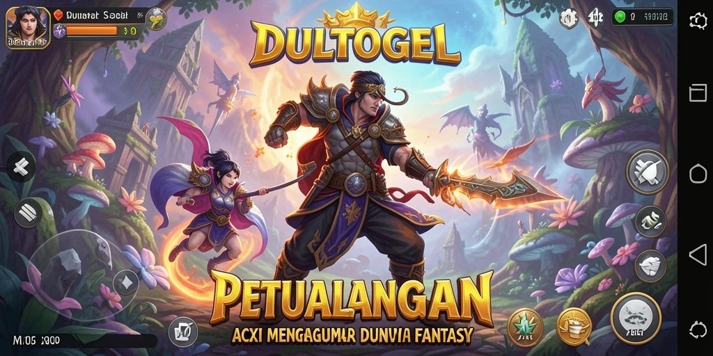 Tangkapan layar DULTOGEL menampilkan aksi seru dalam pertarungan ARPG.