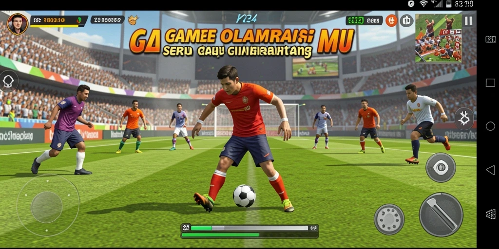 Screenshot gameplay K234 menampilkan aksi seru dalam olahraga.