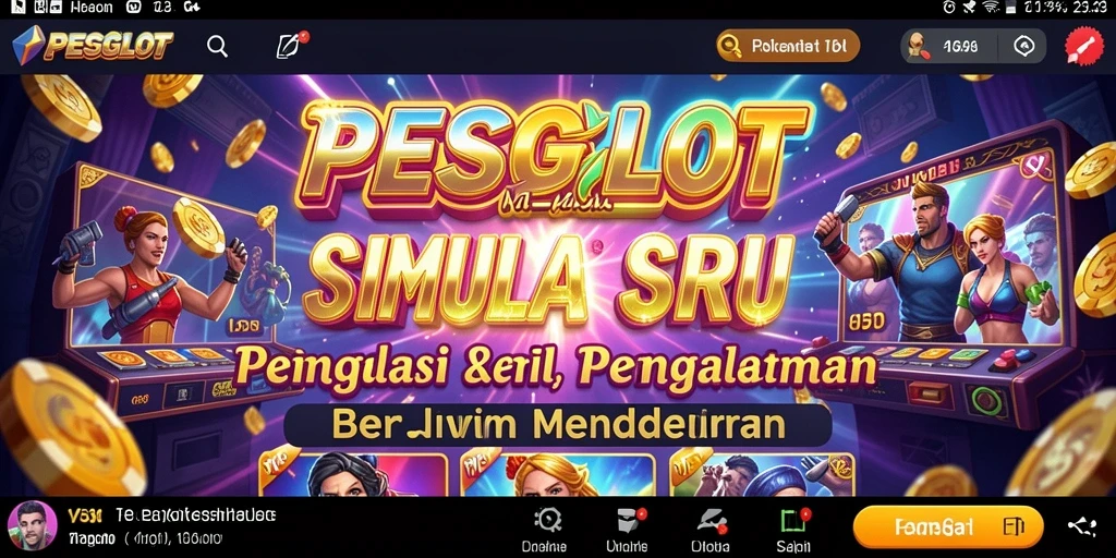 Tampilan menarik dari gameplay <strong>PESGSLOT</strong> yang nyata dan seru.