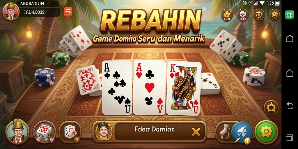 Tampilan gameplay seru dalam aplikasi REBAHIN yang mengasyikkan.