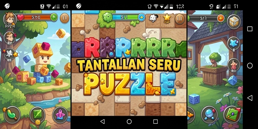 Tampilan gameplay RPRR yang menarik dan menantang.
