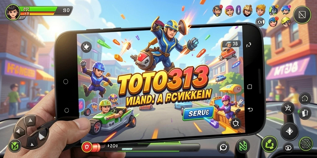 Tangkapan layar TOTO313 menampilkan aksi gameplay Arcade yang mendebarkan.